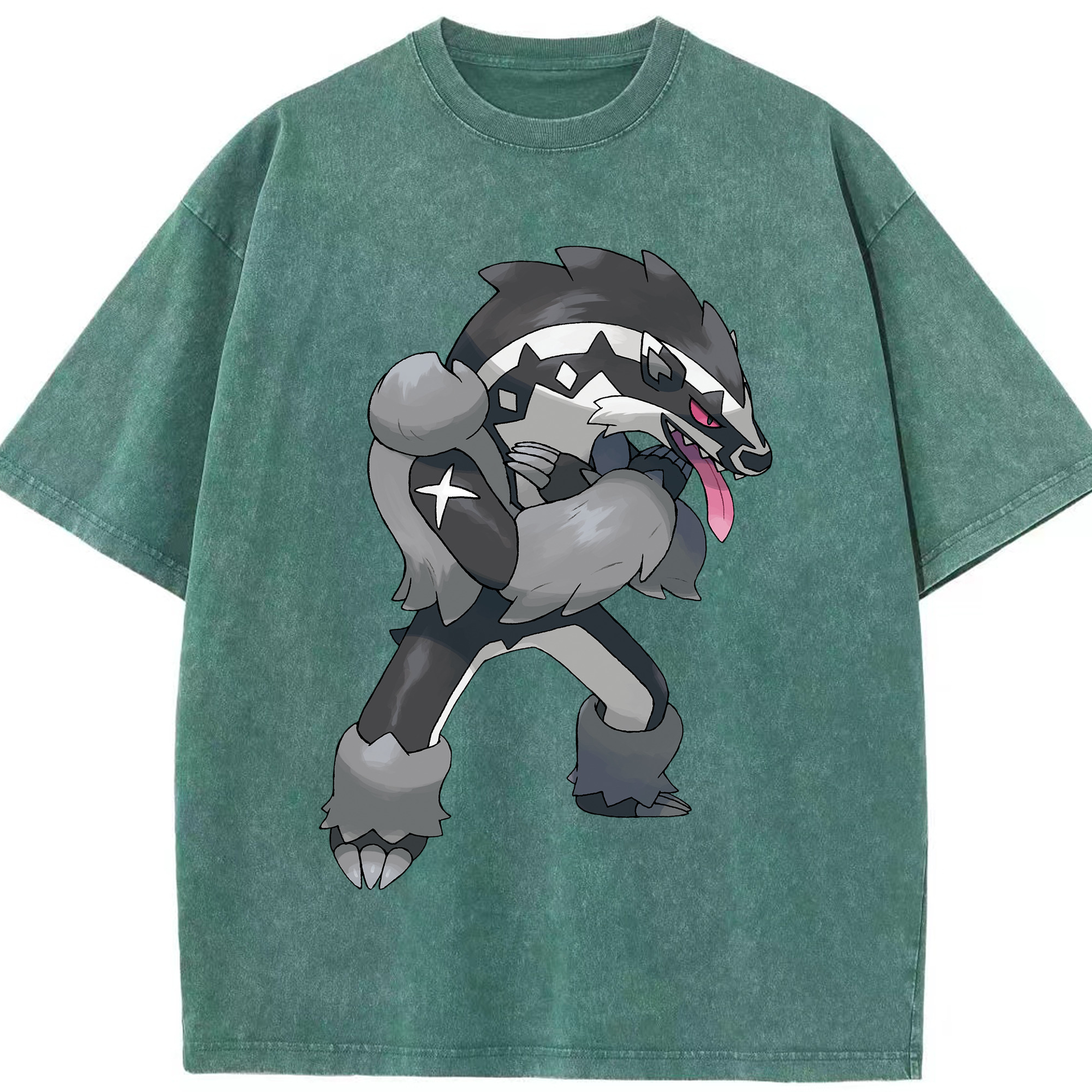 （画像用） ポケットモンスター Pokémon 綿100% ヴィンテージ風 半袖Tシャツ（フロントプリント）
